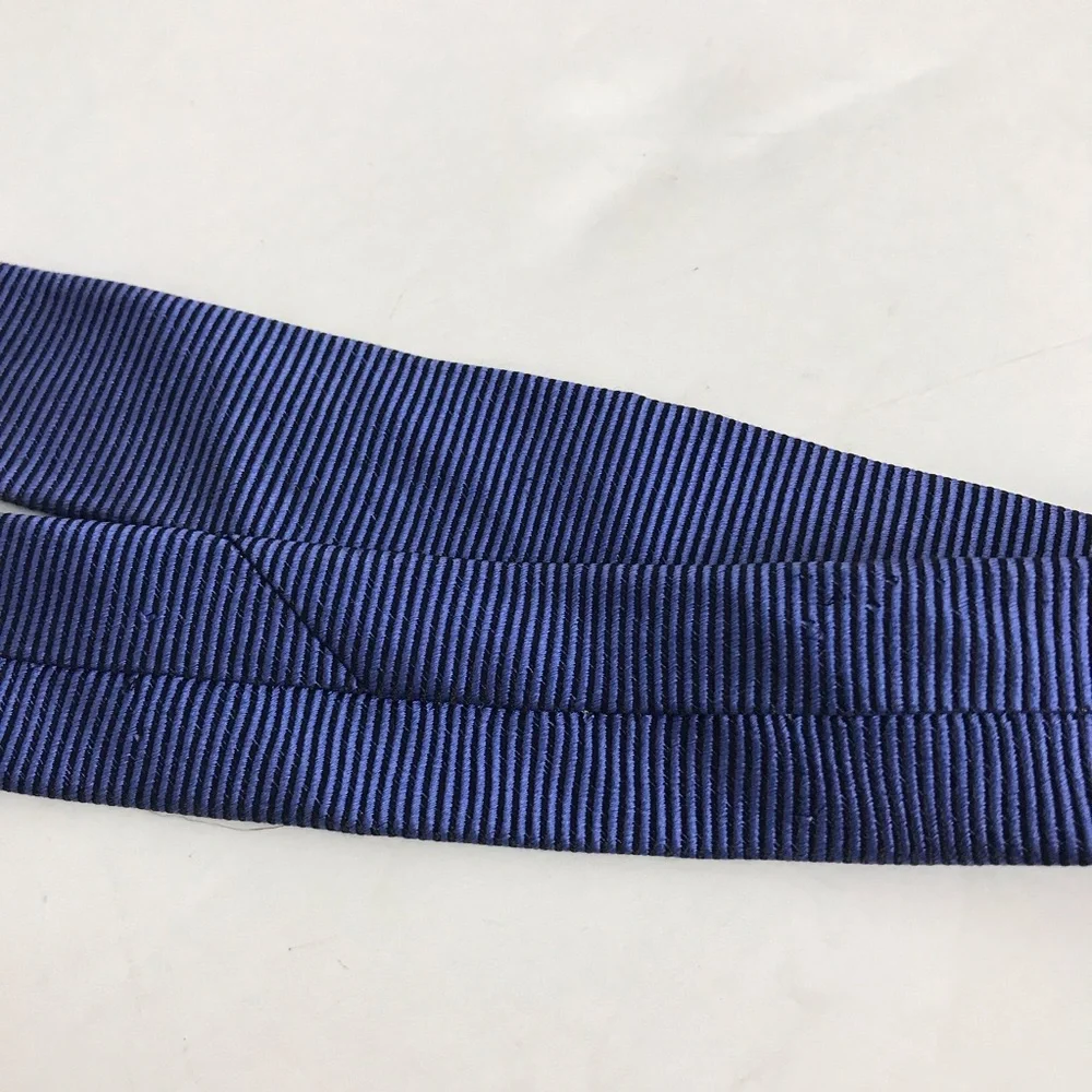Tommy Hilfiger Blue Striped Silk Ties Bundle of 2 Mens Office Academia Preppy